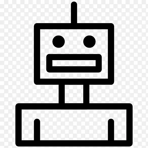 互联网机器人电脑图标目录剪辑艺术机器人