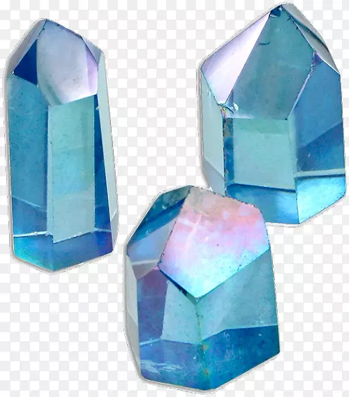 宝石金属包覆晶体石英紫水晶宝石
