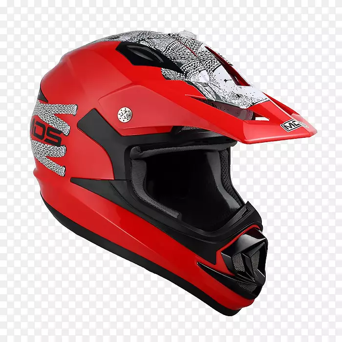 摩托车头盔个人防护装备骨髓增生异常综合征-红色花边
