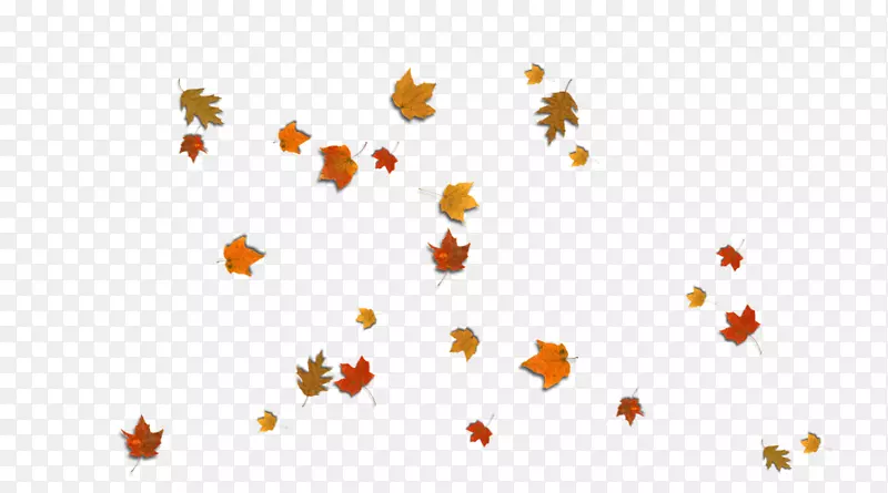 秋叶彩色桌面壁纸-向日葵叶