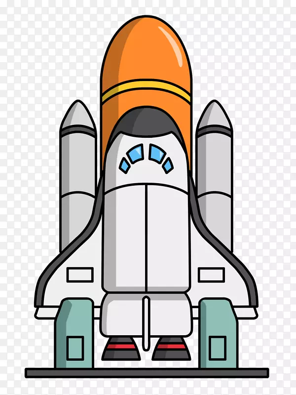 航天器火箭动画剪辑艺术-宇宙飞船