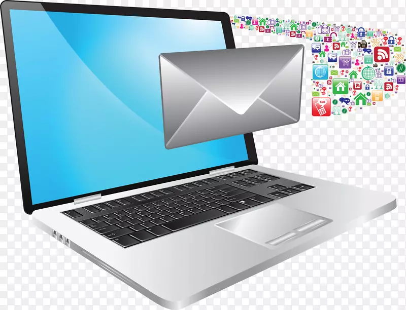 笔记本电子邮件营销网络开发电脑软件-推销员