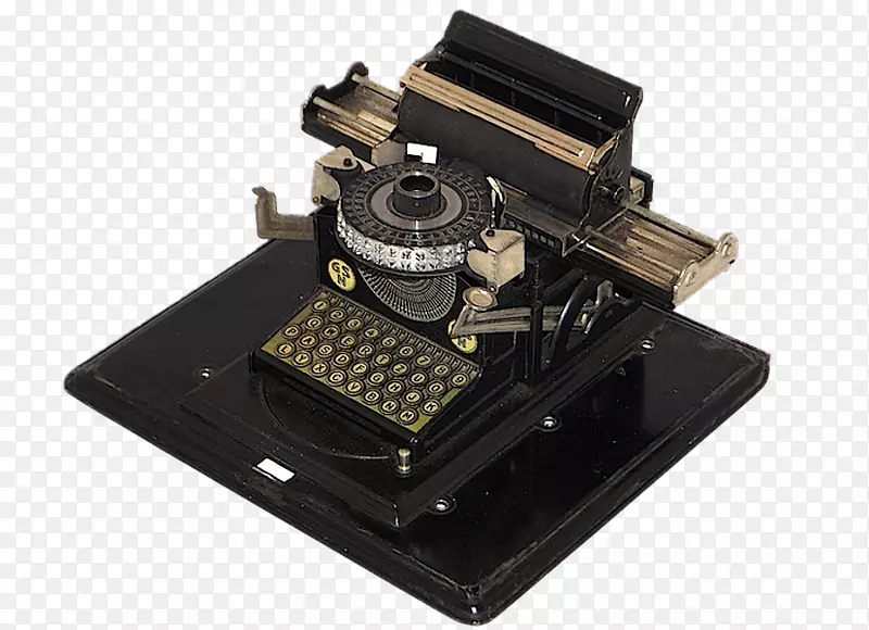 打字机、纸张、办公用品、书信、打字机