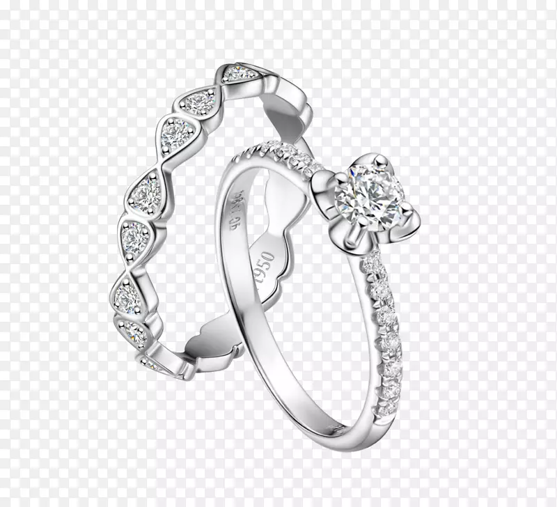 珠宝、结婚戒指、银饰、服饰-山谷百合花