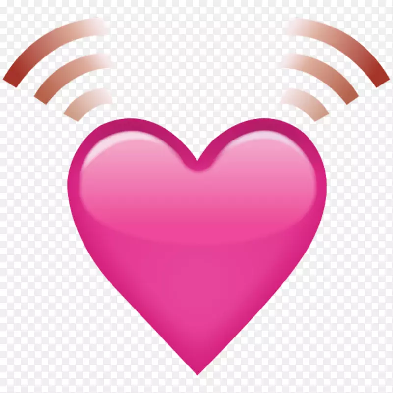 Emojipedia心脏贴纸-表情符号