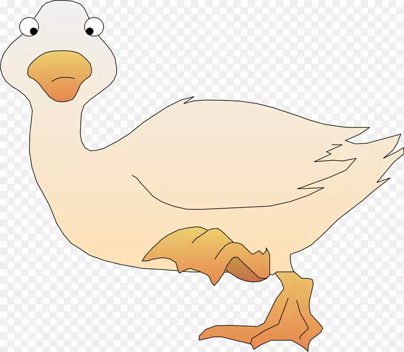 鸭鸟动画剪辑艺术-鸟卡通