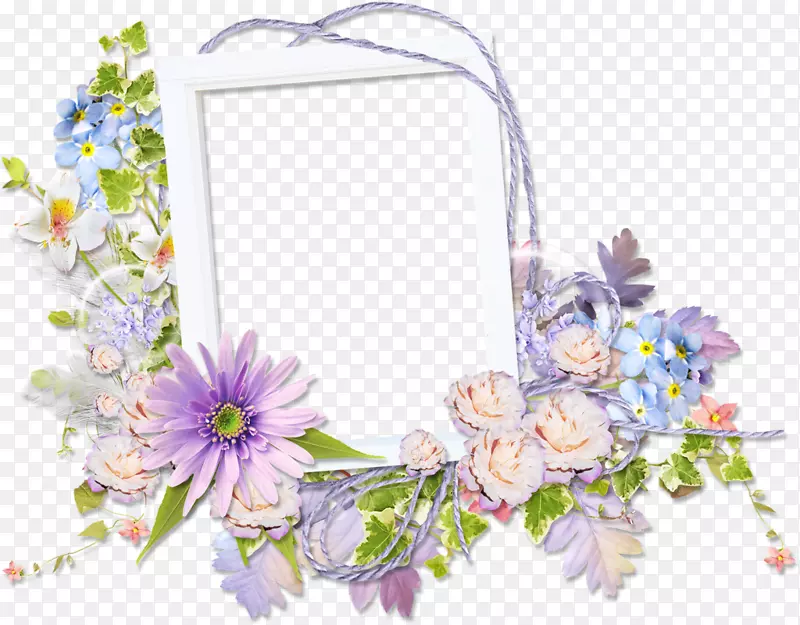 花卉画框花园玫瑰蝴蝶框架