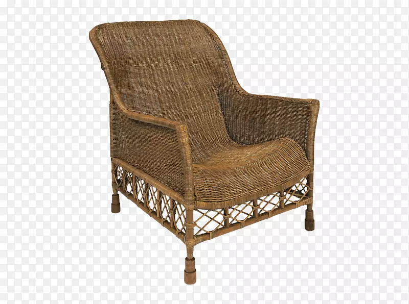 椅子杜松子和补品柳条家具桌-棕色