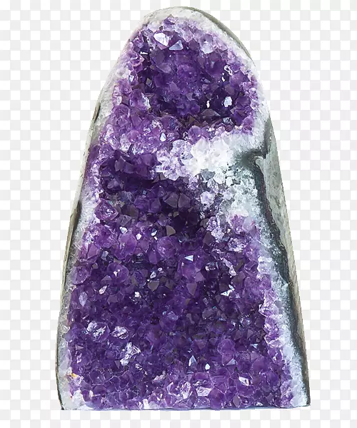 紫水晶宝石晶体摄影地形图-紫水晶