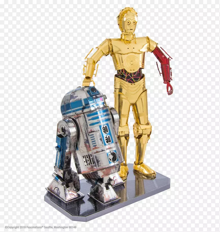 C-3PO r2-d2地球金属星球大战-r2d2