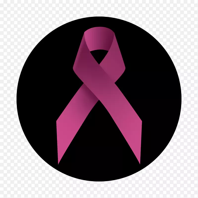 紫红色紫罗兰标志-癌症标志