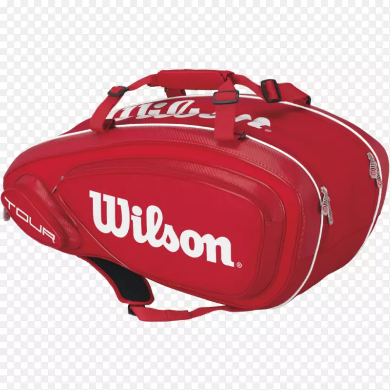 威尔逊产品原版6.0威尔逊体育用品包球拍背包旅游