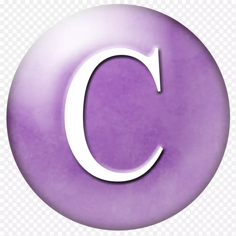 紫玻璃紫丁香木拉诺.字母c