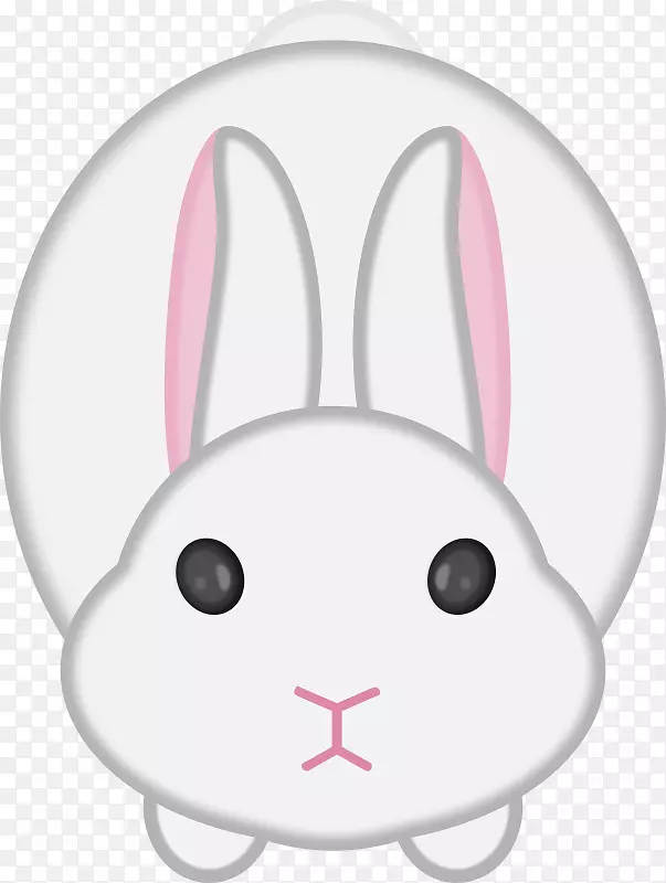 复活节兔子t恤剪贴画-复活节兔子