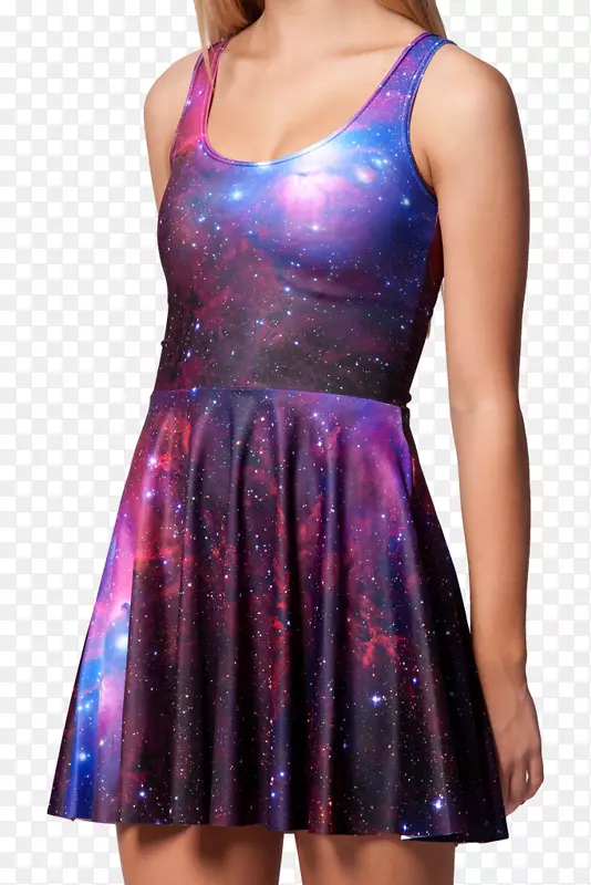 服装时尚银河休闲裙