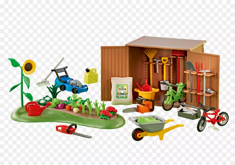 Playmobil袋玩具购物棚-城市生活