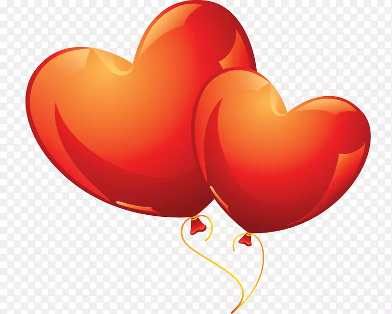 心脏气球夹艺术-巴伦
