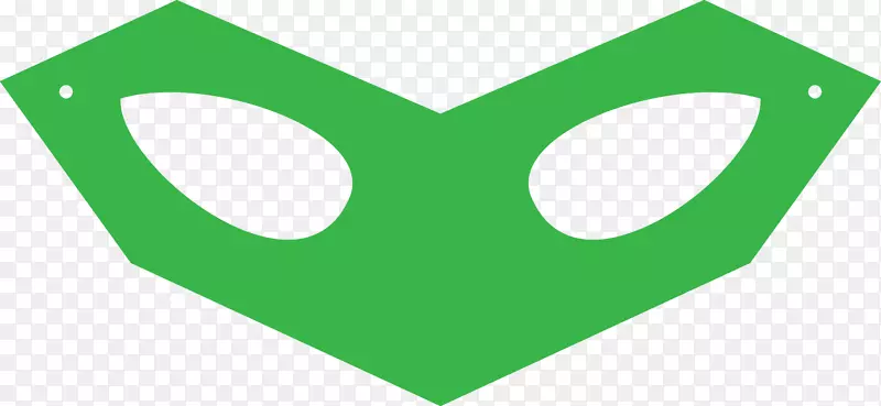 绿灯笼哈尔乔丹面具超级英雄画-绿灯笼