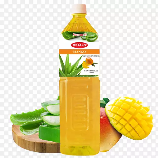 芦荟汁椰子水饮料芒果汁