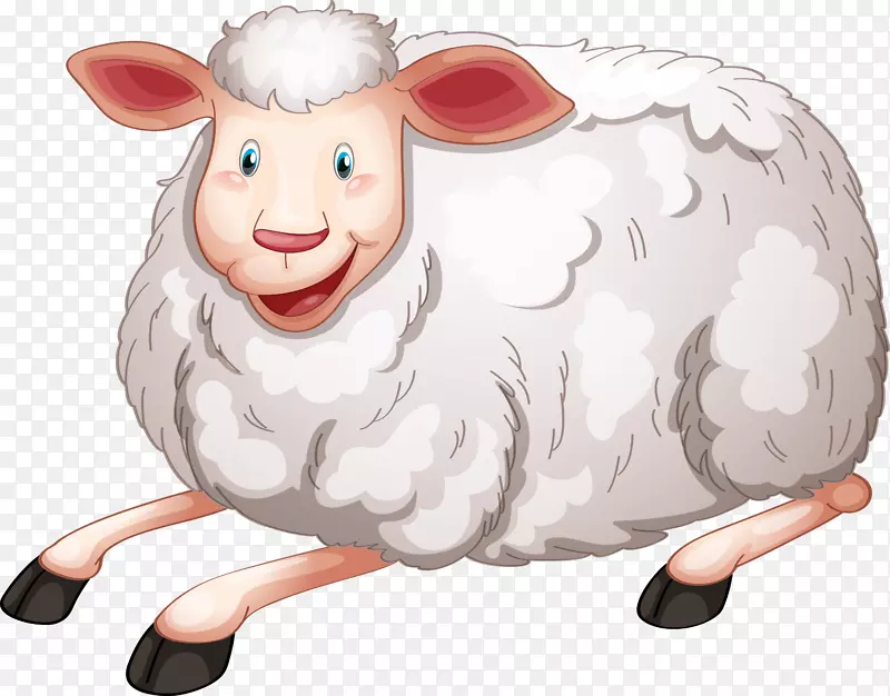 绵羊卡通-绵羊