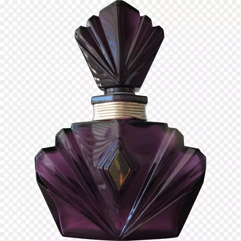 香水瓶紫色面膜.香水