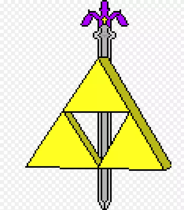 三角形区域点对称像素