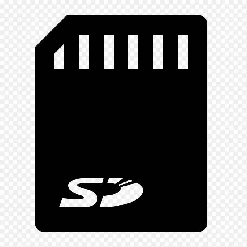 安全数字计算机图标计算机数据存储-SD卡