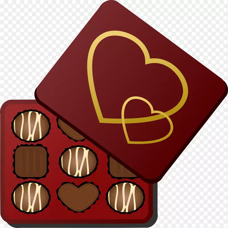巧克力棒巧克力松露白巧克力剪贴画-巧克力