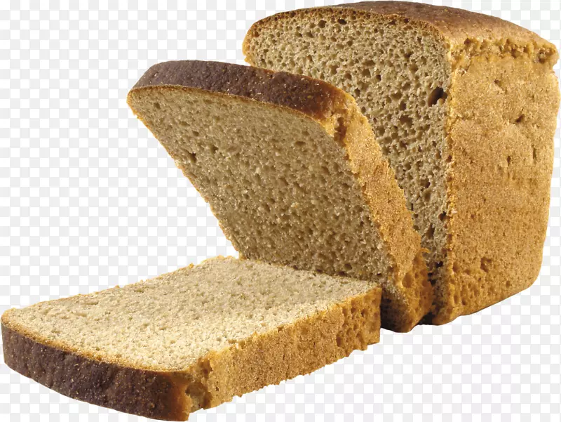大蒜面包黑麦面包切片面包