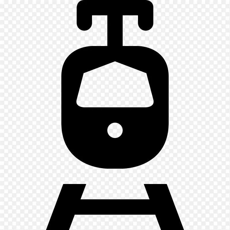 火车轨道运输符号计算机图标剪辑艺术.铁路