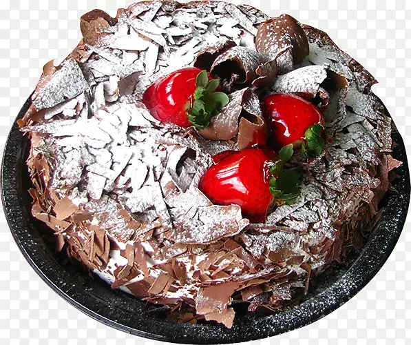 巧克力蛋糕黑森林酒庄巧克力布朗尼海绵蛋糕