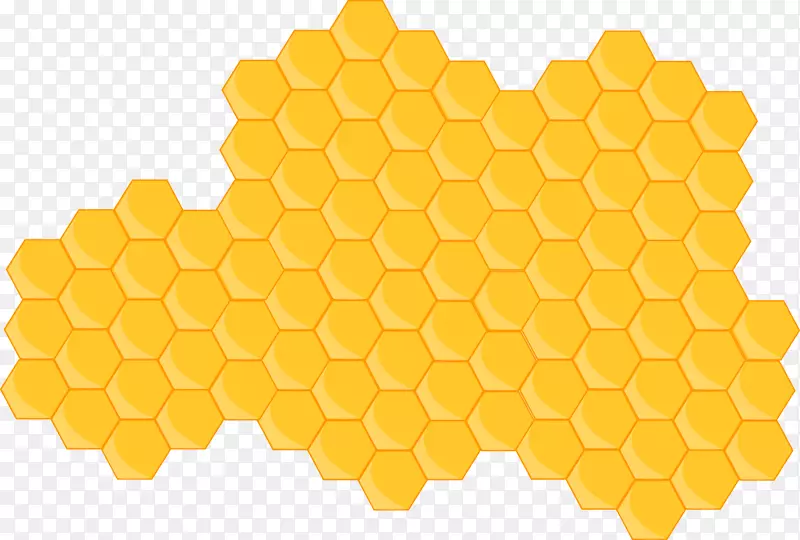 蜂巢夹艺术-蜂蜜