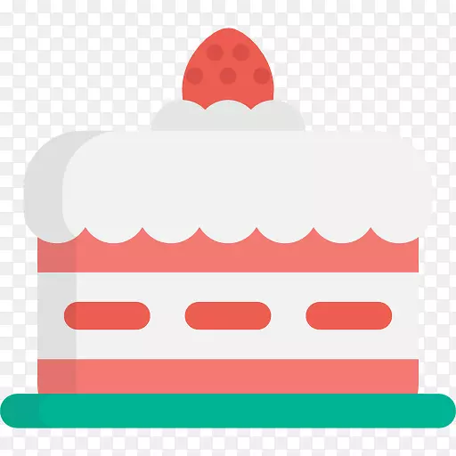 面包店电脑图标生日蛋糕糖霜甜点