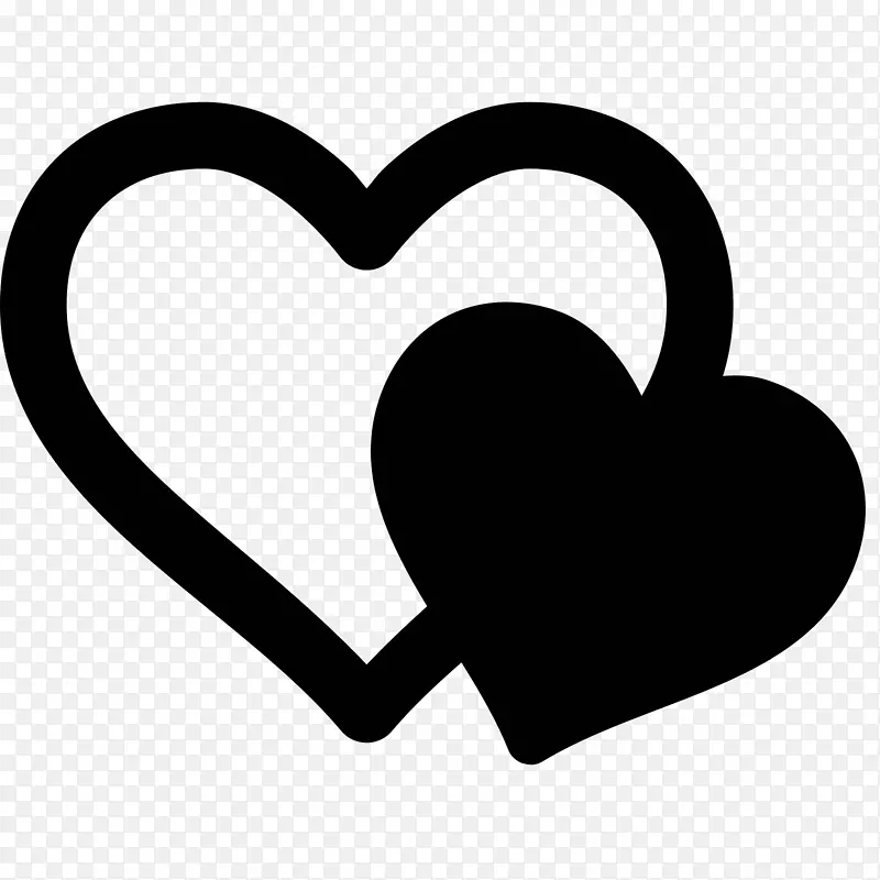 计算机图标心脏符号剪辑艺术-心脏线