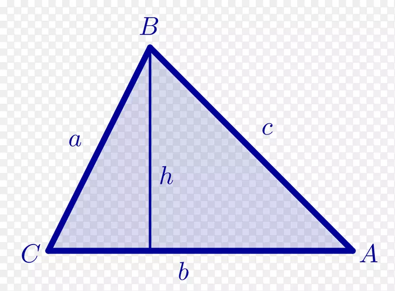 三角形区域Altezza几何学-三角图