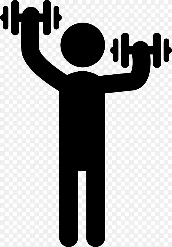 健身中心哑铃式私人教练身体锻炼-汉特尔
