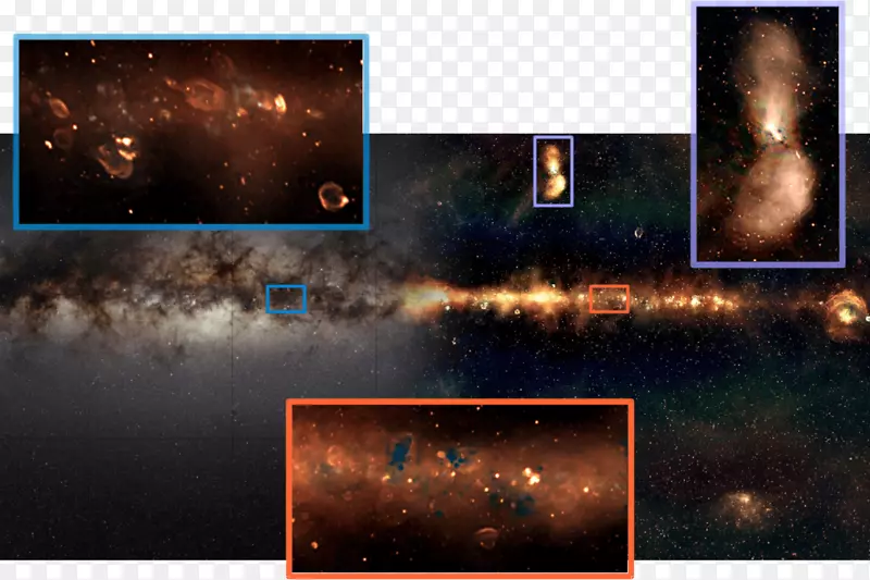 天空Murchison宽视场阵列银河系星系中心天文天体-银河系