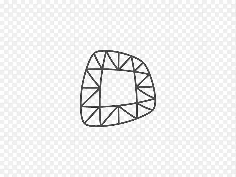 圆线三角形形状对称-振动
