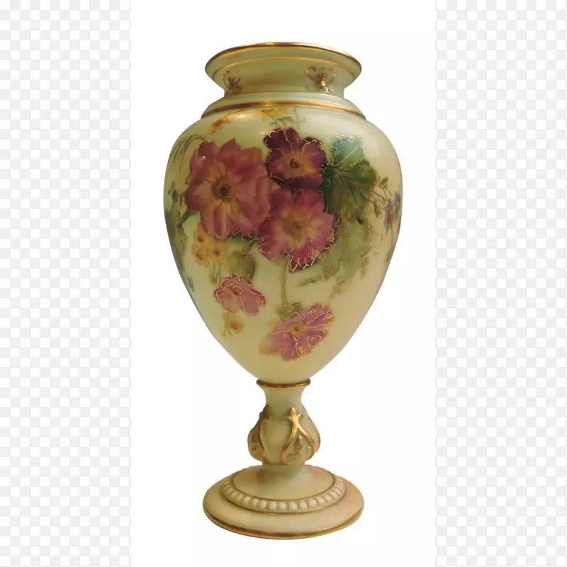 花瓶瓷皇家伍斯特罗森塔尔手绘