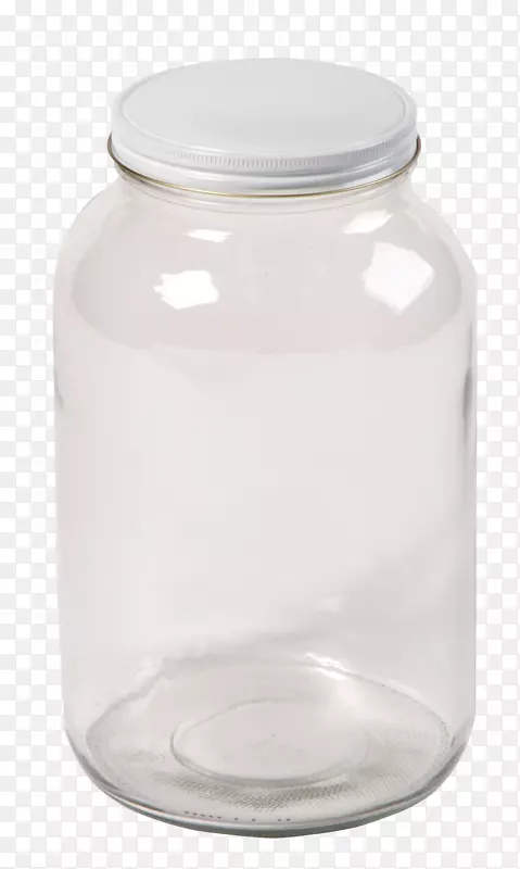 盖子食品储存罐玻璃石匠罐