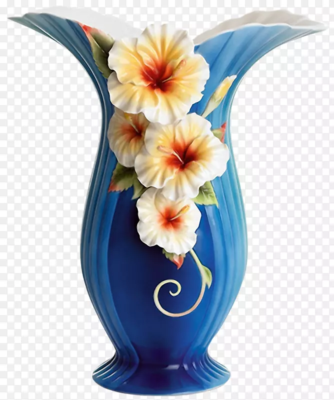 花瓶花纹瓷花瓶