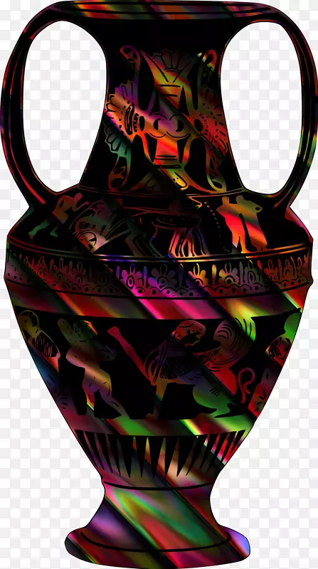 花瓶绘画剪贴画花瓶