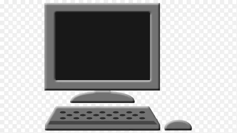 笔记本电脑显示器电脑图标动画电脑