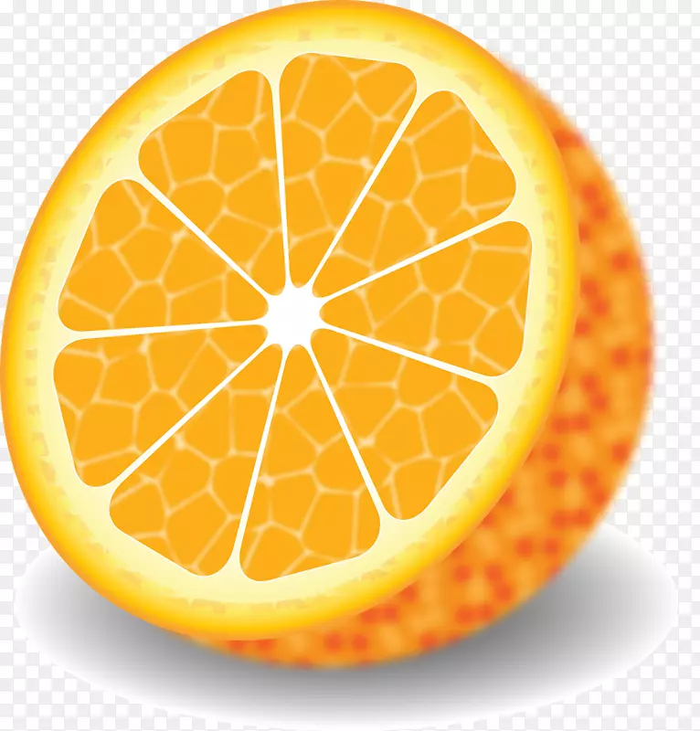 画橙色-橙色