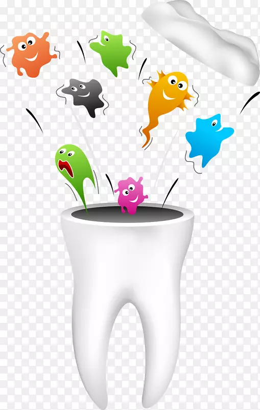 牙科人类牙齿保健师-牙齿