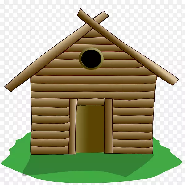 房屋日志小屋电脑图标剪贴画小屋