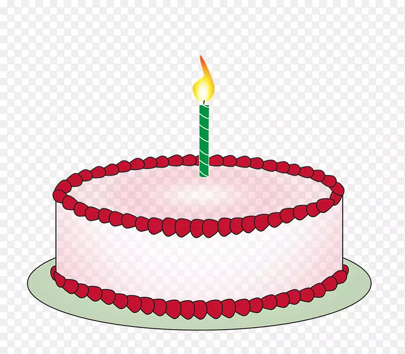 生日蛋糕祝福剪贴画-生日蛋糕
