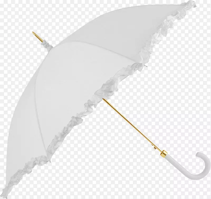 雨伞白色雨伞