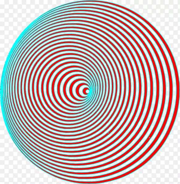 圆圈剪贴画-红色圆圈