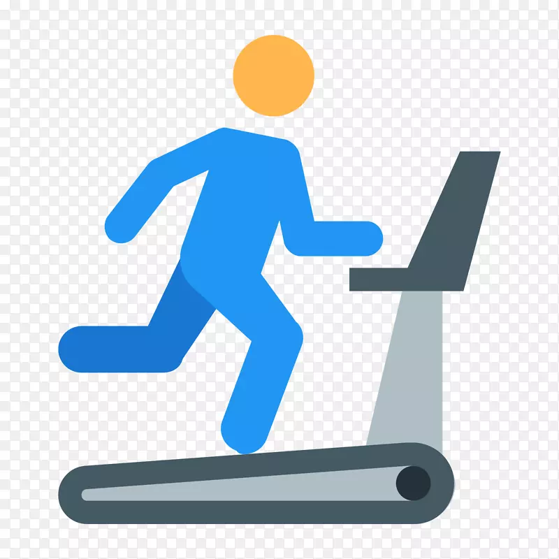 跑步机，椭圆运动鞋，电脑图标，体育图标，健康和健身跑步者